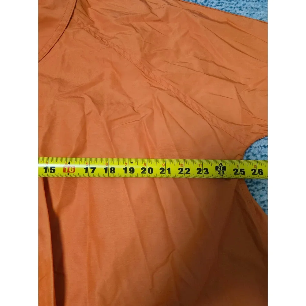 Calvin Klein Classics  Women 8 Orange Excellent Vintage Open Front‎ Flared (A)